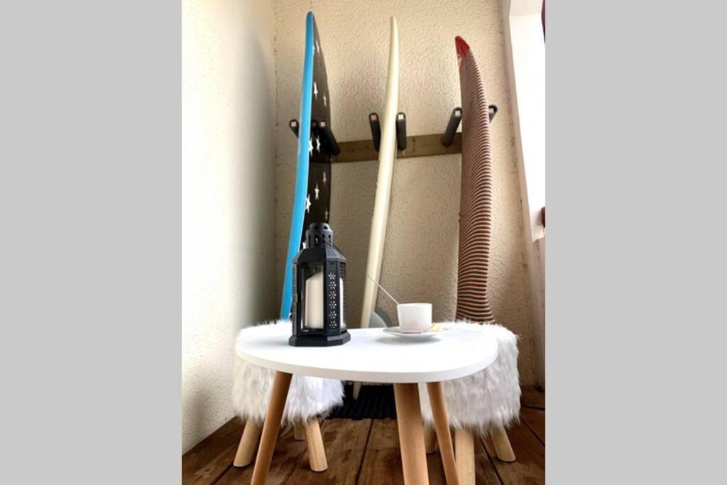 Appartement Parking Fibre Netflix Balcon Surfrack à Biarritz Extérieur photo